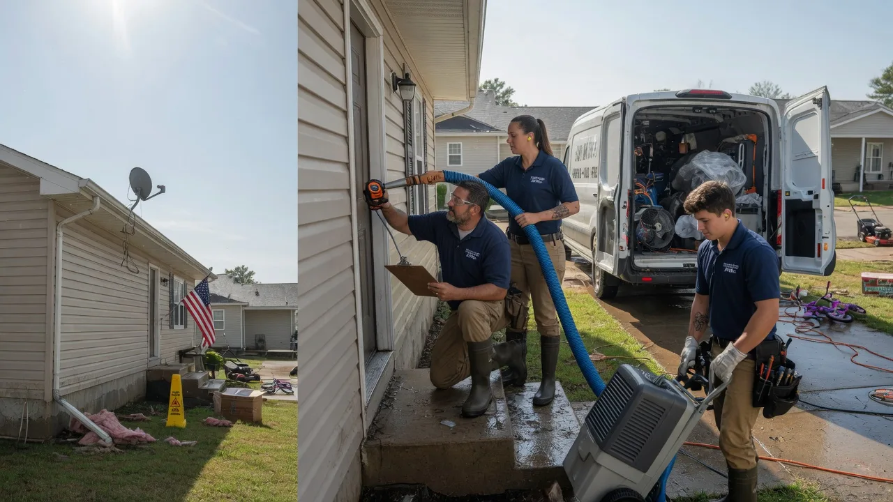 Ceiling Water Damage Restoration in Mcdougal, AR near me